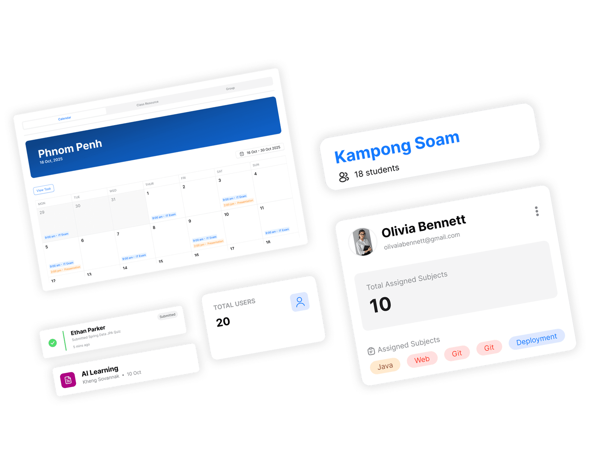 HRD Portal Dashboard Preview